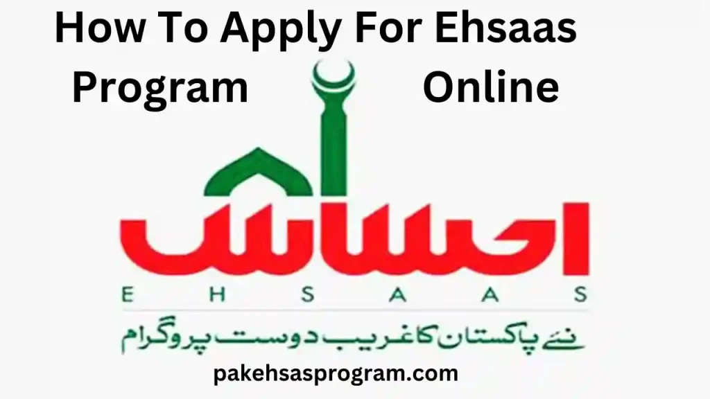 How To Apply For Ehsaas Program Online